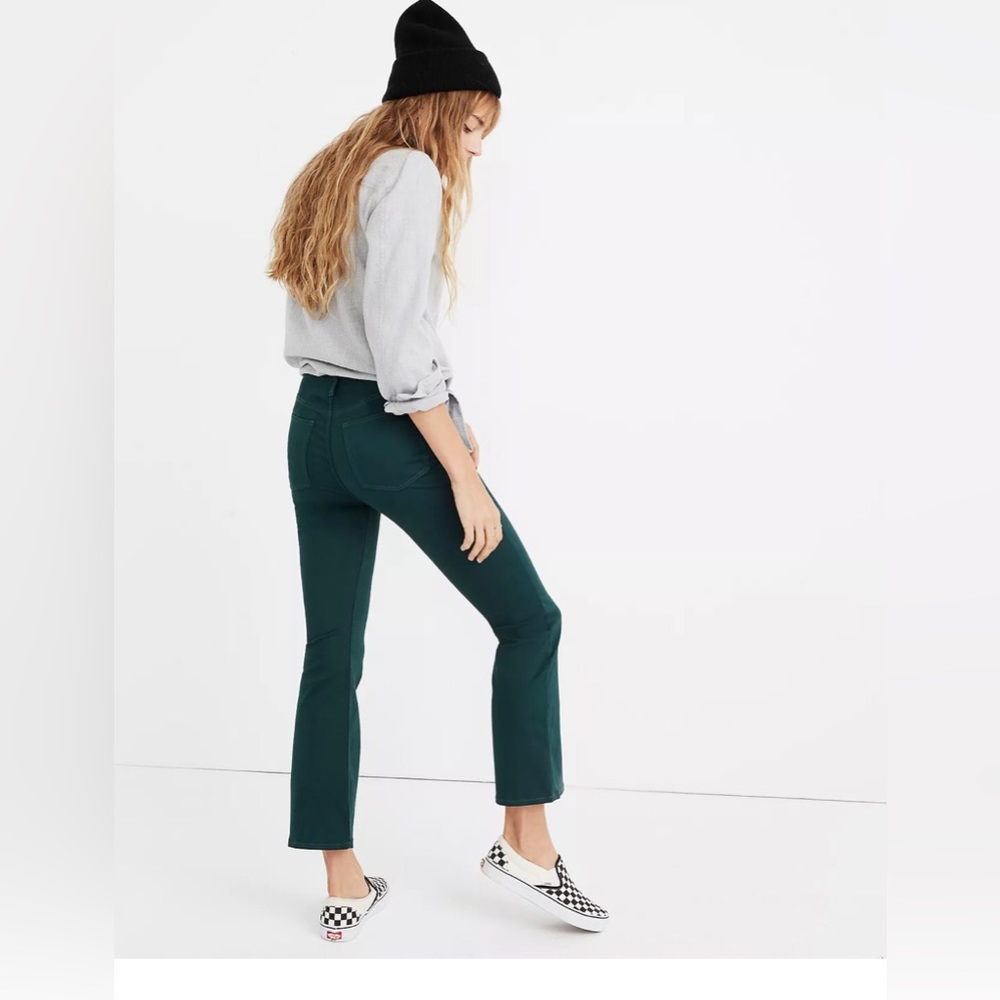 Madewell Cali Demi-Boot Sateen Jeans